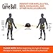 Tiger Tail Curve Ball - High Density Stationary Muscle Release for Back, Legs, Glutes, Hips, Psoas, Shoulders - Deep Tissue & Myofascial Release - Comforting Physical Therapy for Floor, Wall, or Chair