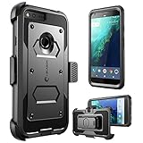 Google Pixel XL Case, [Armorbox] i-Blason built in [Screen Protector] [Full body] [Heavy Duty Protection ] Shock Reduction / Bumper Case for Google Pixel XL 5.5 inch 2016 Release (Black)