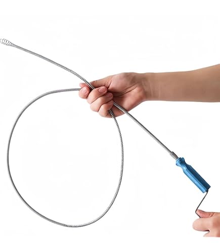 Ouvre-évier à Ressort 35 Pouces (90 Cm) - Serpent De Vidange Pour Cheveux Et Débris