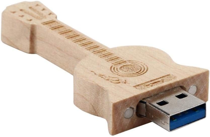 Guitar Wood 16GB USB Musical Instrument Flash Pen Drive Memory Thumb Stick Data Storage Bamboo - Image 5