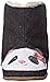 Robeez Panda Crib Shoe (Infant), Black/White, 6-12 Months M US Infant