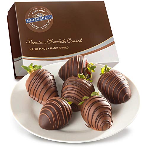 Made With Ghirardelli Chocolate Covered Strawberries, 6Count