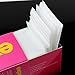 325pcs Lint Free Nail Art Gel Polish Remover Cotton Pad Nail Wipe