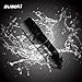 SUAOKI 4-in-1 Cree Led Rechargeable Brightest Flashlight Torch Light Powered by 5,200mAh External Battery Charger with Window Smasher and Belt Cutter Emergency for Car Waterproof IPX6