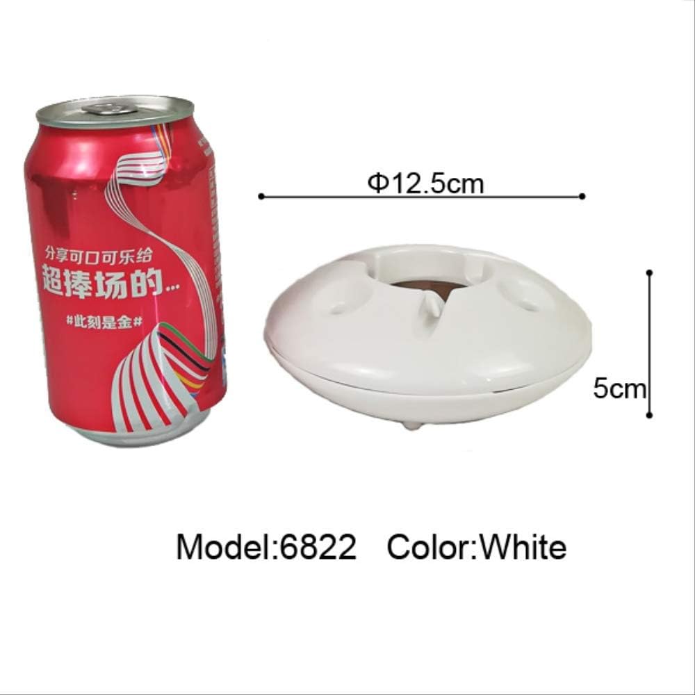 TVKL Ashtray Melamine Ashtray White Travel Portable Mini Ashtray Big Black Square Montecristo Ashtray Unique Windproof Smoke Ashtrays 6822
