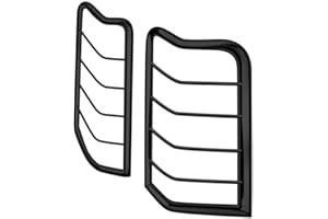 BLACK HORSE OFF ROAD Black Horse Tail Light Guards Black Compatible with 2005-2012 Nissan Pathfinder-7G110206A