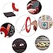 Kaisiking 2mm / 3mm / 5mm / 10mm x 25M Clear Heat Resistant Double Sided Tape Strong Adhesive Tape for Cell Phone, iPhone iPad, iMac, Electronic LCD Touch Screen Repair