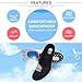 Shoe Insoles for Forplantar Fasciitis - Full Length Arch Support Orthotics Insoles for Men & Women, Heel Pain Relief, Shock Absorption for Walking, Running and Hiking, Cuttable Size (5-9)