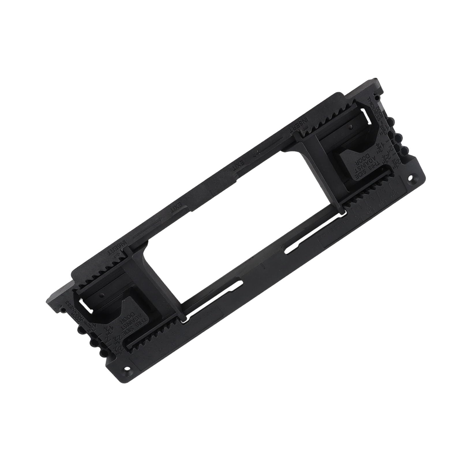 Hinge Drilling Jig, Drill Perfect Holes Installation Locator Template Door Hinge Jig Kit, for 2‑1/2 to 6 Inch Hinges 1‑3/8 to 2‑1/2 Inch Door Thickness