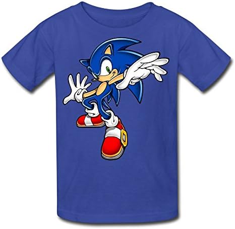 Youth Sonic Character Sonic The Hedgehog 100% Cotton Unisex Teen T-shirt