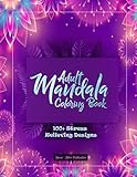 Adult Mandala Coloring Book : 100+ Stress Relieving