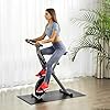 SONGMICS-Exercise-Bike-Fitness-Bicycle-Foldable-Indoor-Trainer-8-Magnetic-Resistance-Levels-with-Floor-Mat-Pulse-Sensor-Phone-Holder-100-kg-Max-Weight SONGMICS Exercise Bike, Fitness Bicycle, Foldable Indoor Trainer, 8 Magnetic Resistance Levels, with Floor Mat, Pulse…
