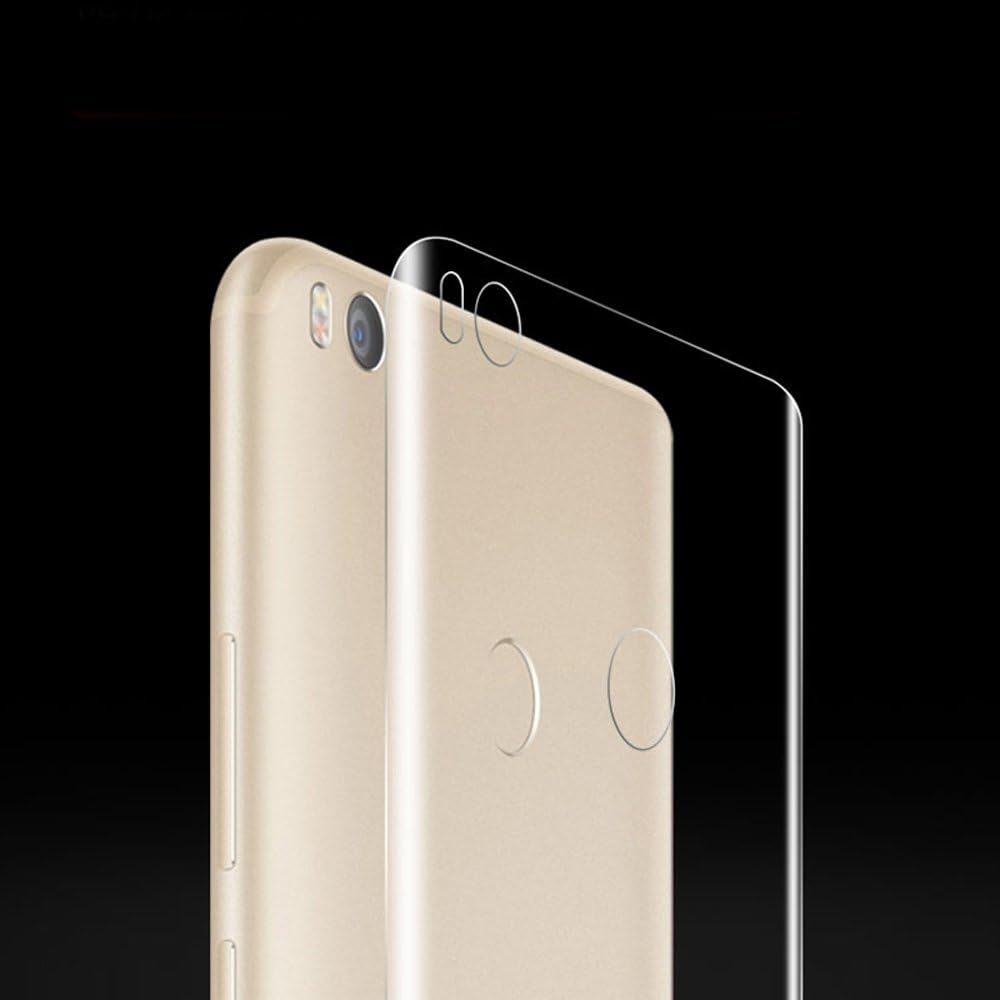 For Xiaomi Mi Max 2 Screen Protector (Not Tempered Glass),ONICO 3D Curved Protective Film Compatible With Case Friendly Full Body Round Coverage Protection (Back)