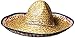 Fun Express Adult's Embroidered Woven Straw Sombreros, 12 Pieces, Cinco de Mayo and Fiesta Party Supplies