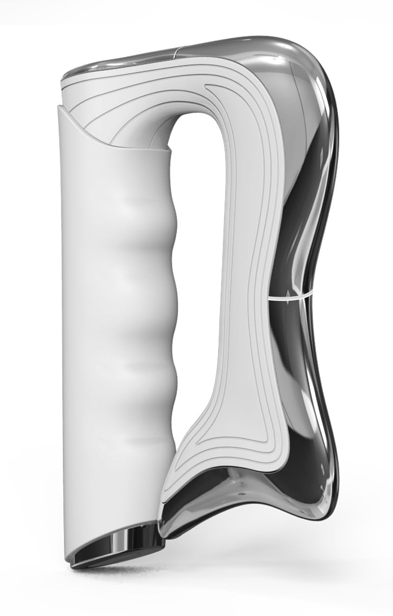 Photo 1 of OTBK Electric Fascia Knife - Deep Tissue Massage Muscle Scraping Tool, Portable Muscle Relaxation Treatment Device, Ergonomic Design, Relieves Muscle Pain (Electric Fascia Kutter-White)