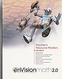 Paperback enVision Math 2.0 Teacher's Resource Masters Grade 3 Volume 2 Topics 8-16 Book