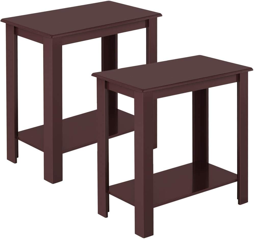Best Topeakmart Wood Chair Side End Table