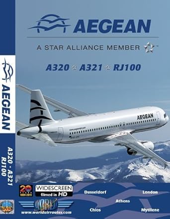 Aegean Airlines Airbus A320/A321 & Avro RJ100 by -: Amazon ...