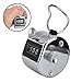 Mechanical Tally Counter Handheld 6 Pack,Horsky Digit Number Lap Counter Manual Clicker with Finger Ring Sliver