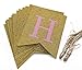 SIFAN Gold Powder Happpy Birthday Banner, Pink and Gold Party Decorations