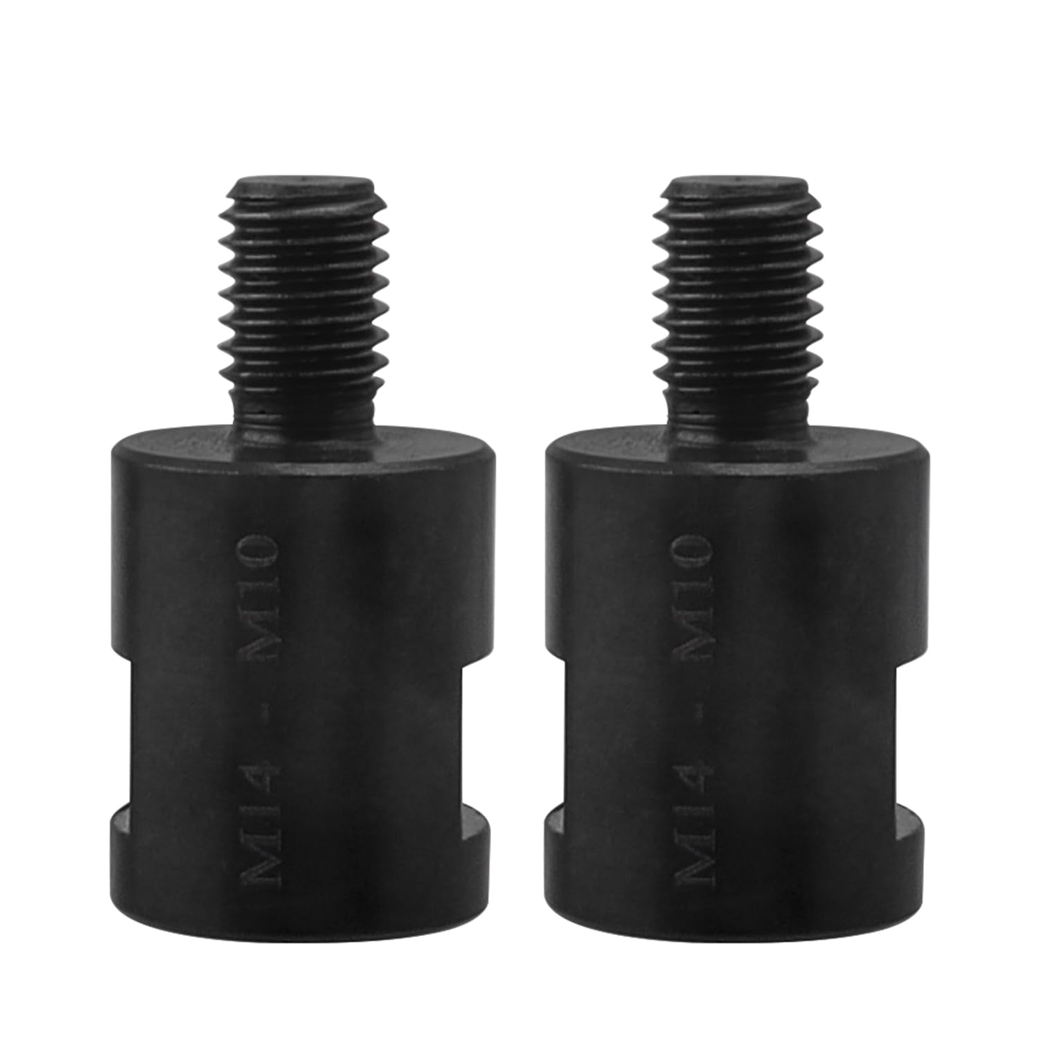 Gasea 2Pcs M14 Female to M10 Male Thread Angle Grinder Attachment Rotary Polisher Adapter Converter