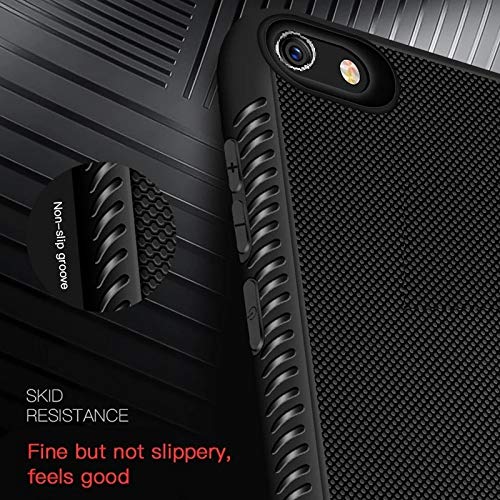 Ankirant Soft Silicon Shockproof Flexible Full Body and Camera Protection Back Case Cover for Oppo A57 (Black)
