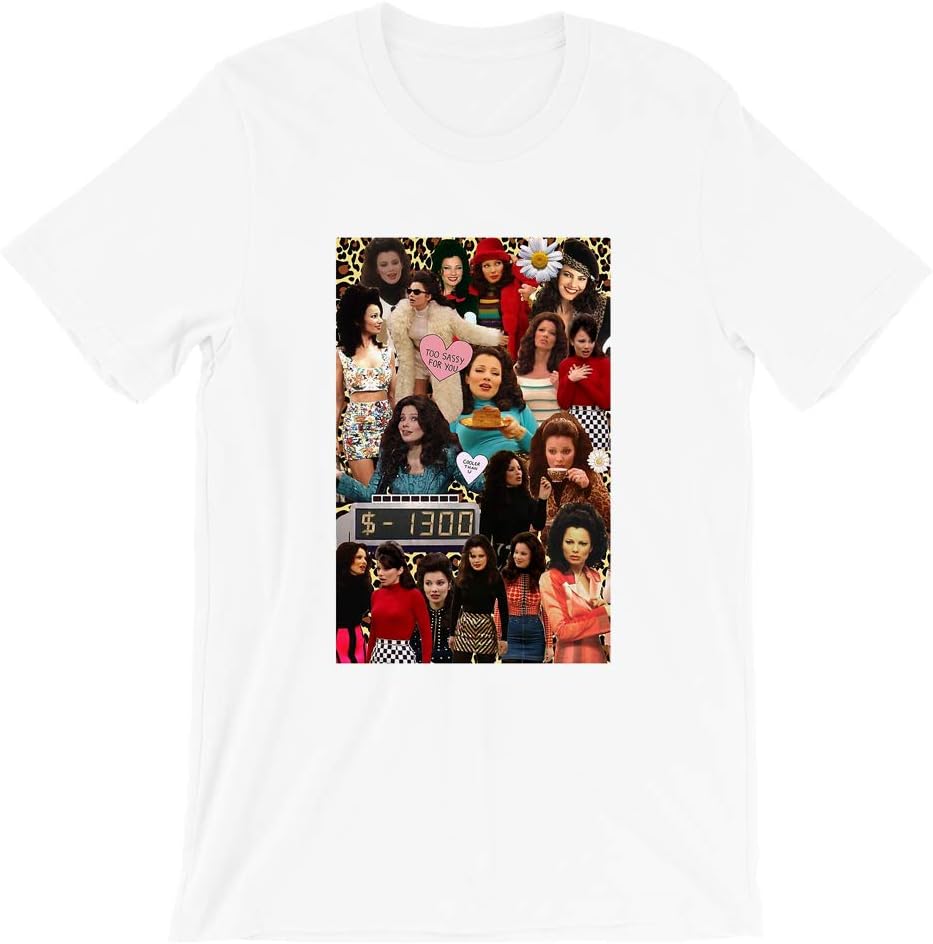 Well Fran Good Fran Drescher Collage Grand Mother Yetta 90s Tv Series Shows Gifts Funny Mens Womens Girls Unisex T-Shirt