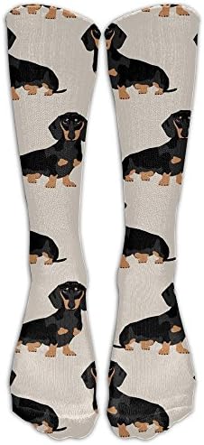 Wiener Dog Pet Animal Compression Socks Foot Long Stockings Anti Fatigue Varicose Veins Socks For Men Women Supports Sport Running Cycling Football Slim Leg Travel Medical Nursing.