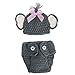 cici store Newborn Baby Girls Boys Photo Props Crochet Knitted Hat And Pants Set Photography Props Costume Outfits (girl)