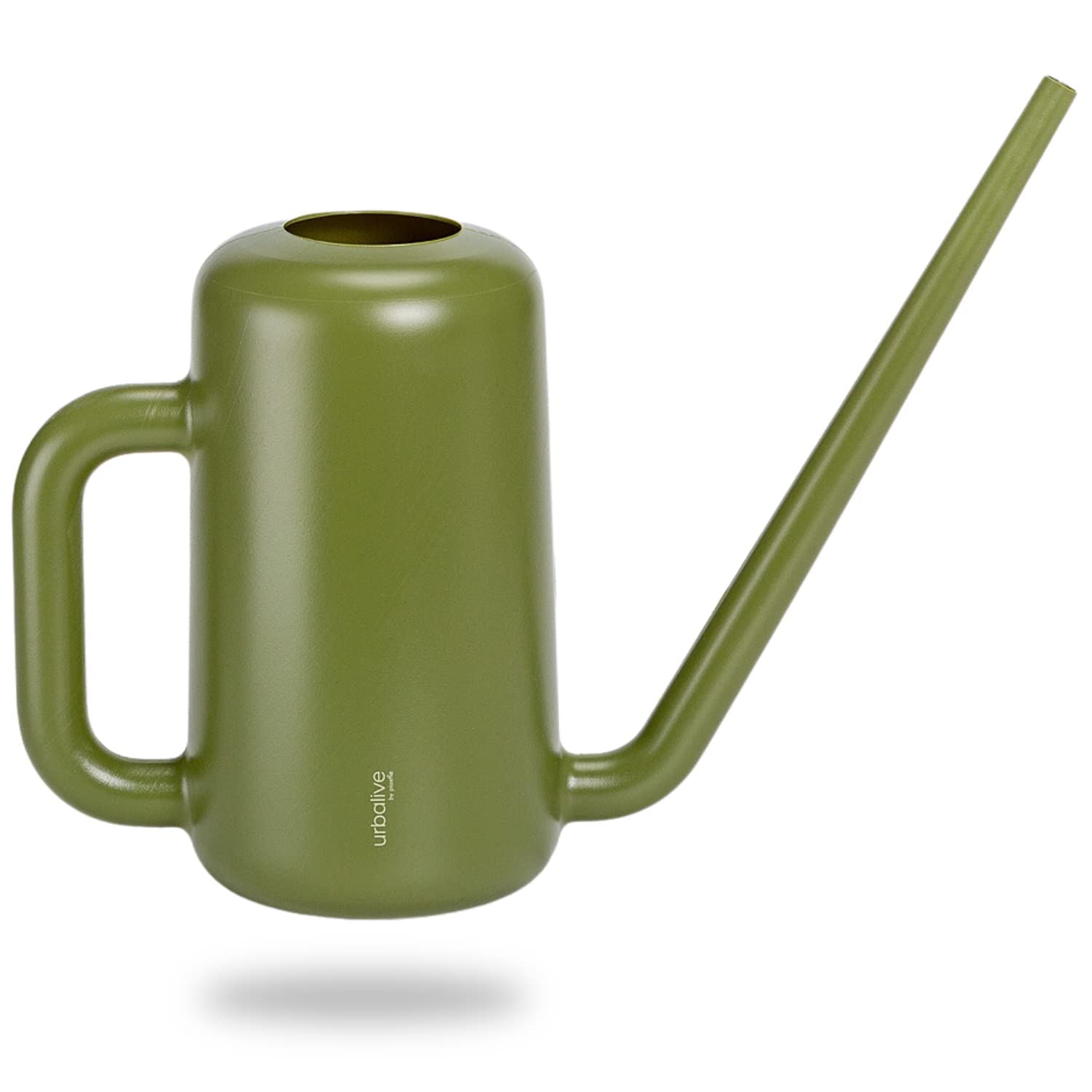 Watering Can Pilea 1,8 Liter - Small Watering Can for Indoor and Outdoor Plants - Plastic House Plant Water Can, Green