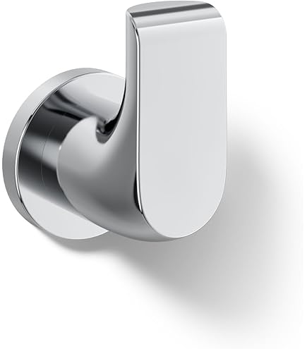 Kohler 73146-CP Composed® Double Robe Hook, Polished Chrome