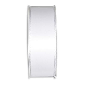 Schleifenband Taft Breite 40mm weiss 50 meter Hochzeit Hochzeitsband