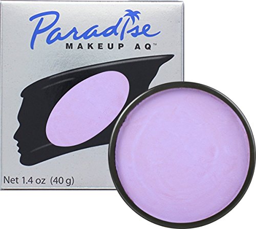 Mehron Makeup Paradise AQ Face & Body Paint, PURPLE: Pastel Series – 40gm