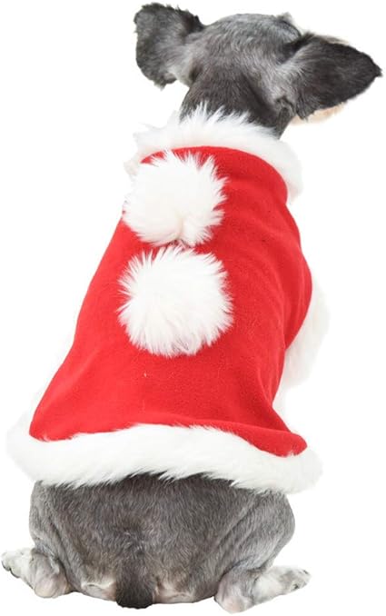 Cape De Noël Pour Chien Costume Pour Chat Déguisement Pour