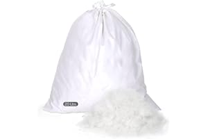 East Coast Bedding Bulk 50/50 Goose Down Feather Blend - Balanced Softness & Support - Ideal for Pillows, Comforters, Sofa Cushions, Upholstery - RDS Certified - Available in 5, 10, 20 lbs