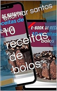 Livro 10 receitas de bolos