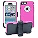 AlphaCell Phone Case Compatible with iPhone 6 / 6S (Pink - White)