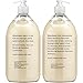 Moroccan Hammam Shampoo and Conditioner Set From Majestic Pure; 100% Natural Sulfate Free Shampoo & Conditioner with Organic Argan Oil, For Men & Women, No Parabens, 2 x 16oz