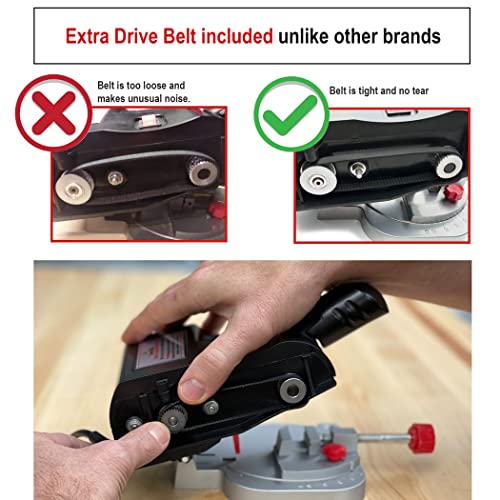JOUNJIP Mini Miter Saw, Hobby Cut-Off Chop Saw with 8 Blades photo 10