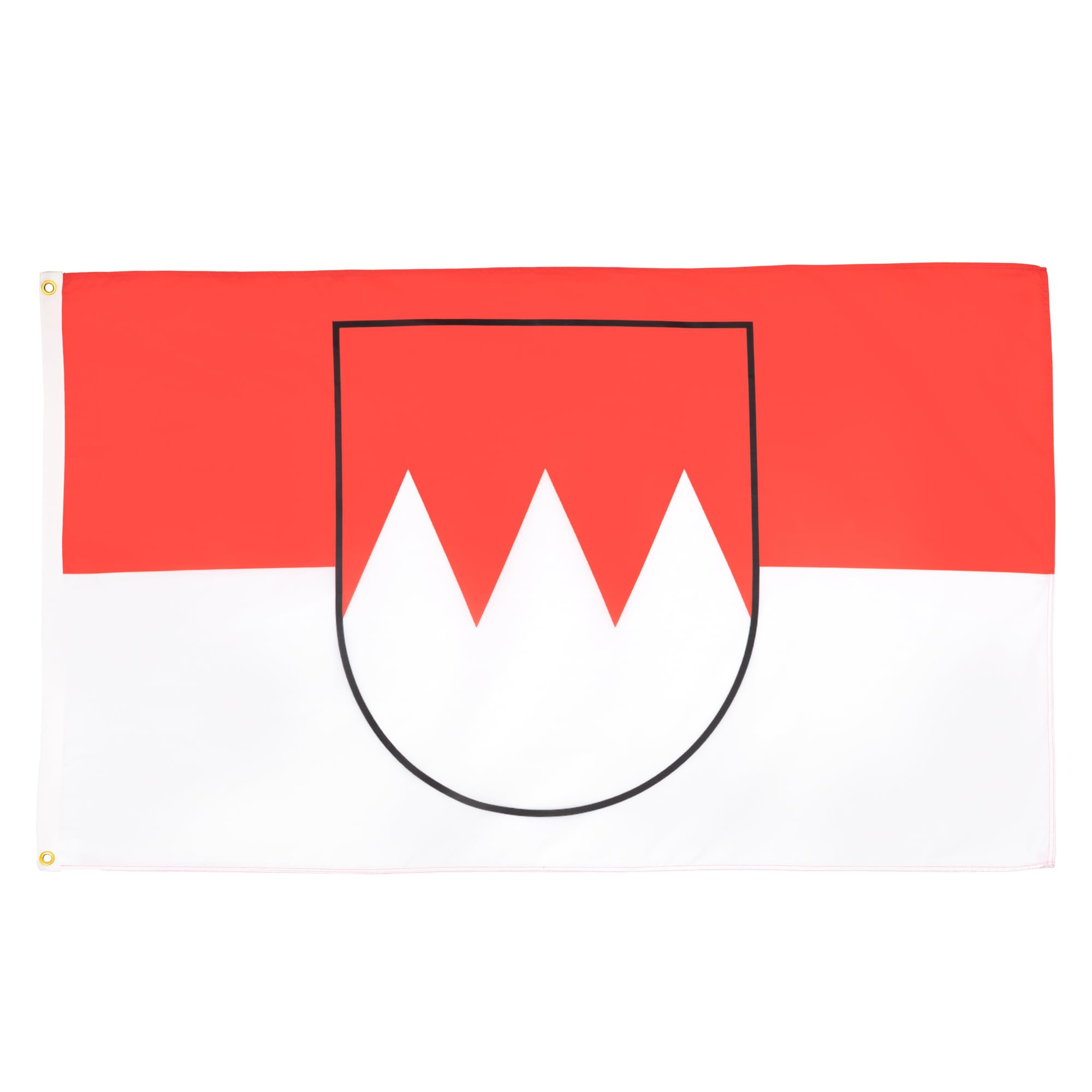 AZ FLAG - Franconia Flag - 2x3 Ft - 100D Polyester Bavarian - Bavaria Banner with Two Metal Grommets - Fade Resistant - Vivid Colors - 2' x 3' Feet - 90x60 Cm