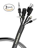 SALE ENDS 1/31! - CableBoss PREMIUM Cable Management Sleeve - Wrap, Organize, Protect Cords - Adjustable 20