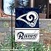Los Angeles Rams Double Sided Garden Flag