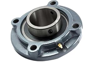 QJZ2K 1.25 in 4-Bolt Piloted Flange Cast Iron UCFC206-20 Mounted Bearing New QTY:1