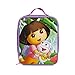 Nickelodeon Dora the Explorer Purple Backpack with Insulated Lunch Kit for Girls