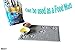 BPA Free Premium Quality Cat Litter Mat - Food Mat - SMALL -Best Quality Cat Litter Mat Catcher Trapper with Scatter Control - Waterproof Litter Mat-Odor Repelling- Soft on Cats Paws