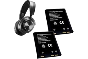 HamnaKhu 2PCS NP-45 Battery, Compatible with Steelseries Headset Battery for Arctis Nova Pro Wireless Multi-System Gaming Headset for Xbox, for PlayStation