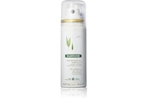 Klorane Ultra Gentle Dry Shampoo with Oat+ - Gentle Formula - Instantly Revives Hair and Eliminates Odor, Dirt, and Oils - Hypoallergenic & Vegan - Paraben & Sulfate-Free - 3.2 oz.