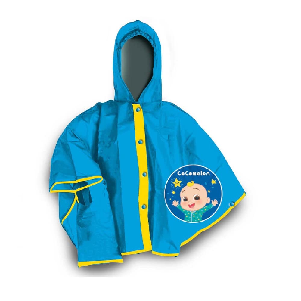 COCOMELON JJ Youtube Rain Cape Waterproof Windproof Rainproof - O02368MC