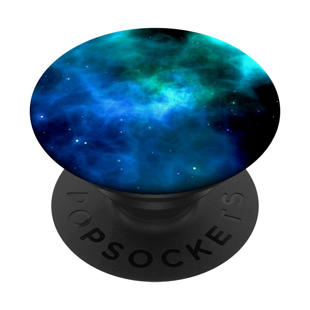 Space Nebula Blue Purple PopSockets Adhesive PopGrip