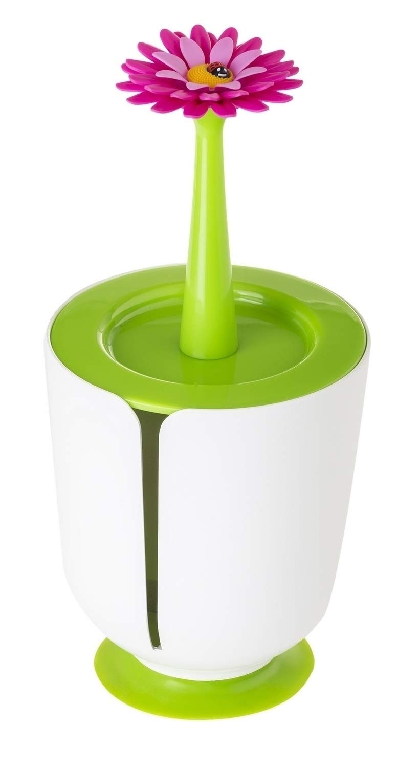 VIGAR Home portarollo Bathroom Flower Power White Green, Red, Yellow, White